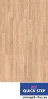 Ламинат Quick Step (Бельгия) CREO 32 класс Дуб французский белый лакированный 4-х полосный QSG 043 - Магазин напольных покрытий в Серове - «Мировой пол»